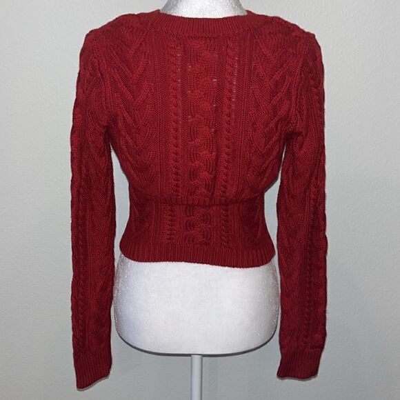 Abercrombie cable sweater shrug set NWT - Picture 3 of 5
